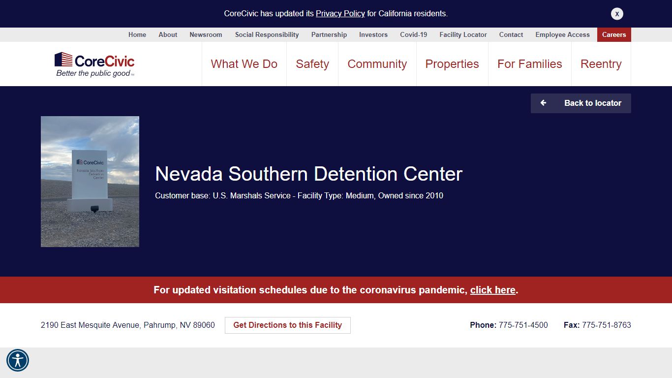 Nevada Southern Detention Center - CoreCivic